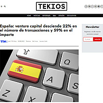 Espaa: venture capital desciende 22% en el nmero de transacciones y 59% en el importe